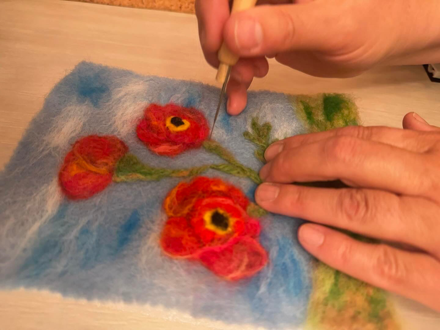 Painting with Wool DIY Kit