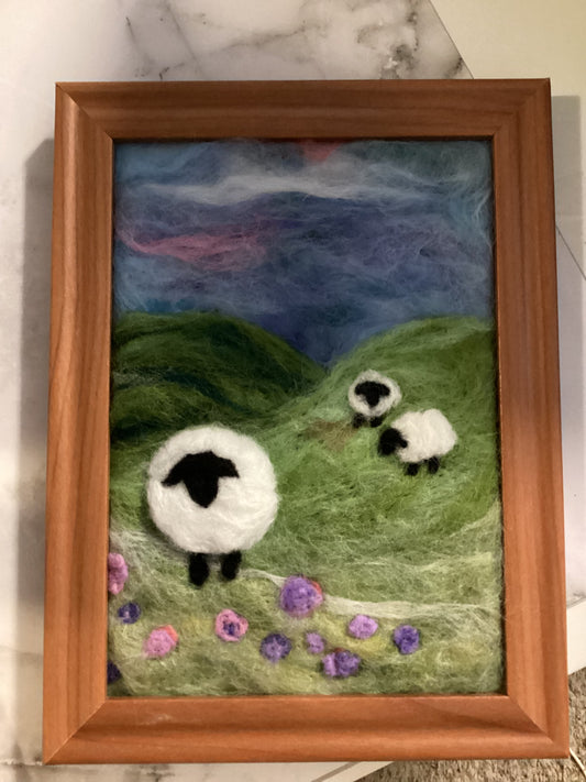 Painting with Wool DIY Kit