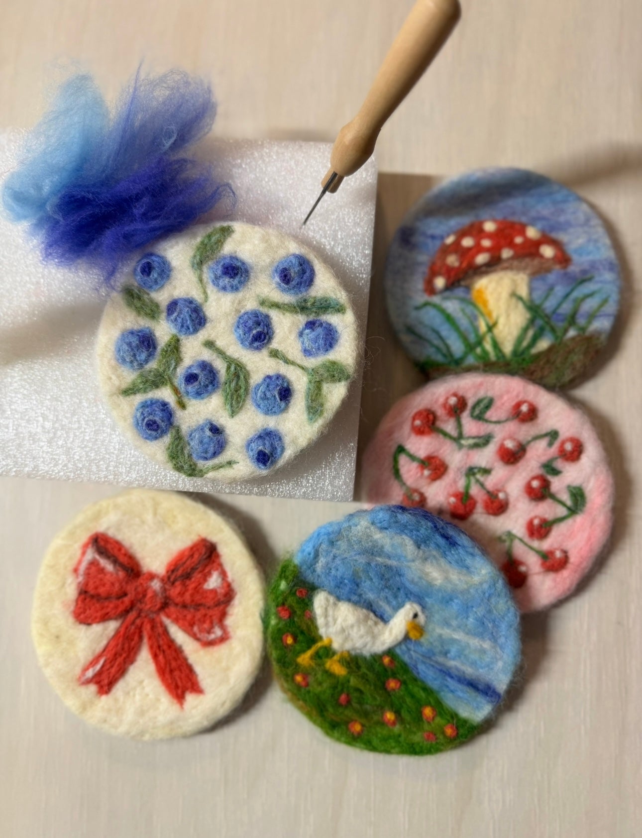 Wool Coasters Add On