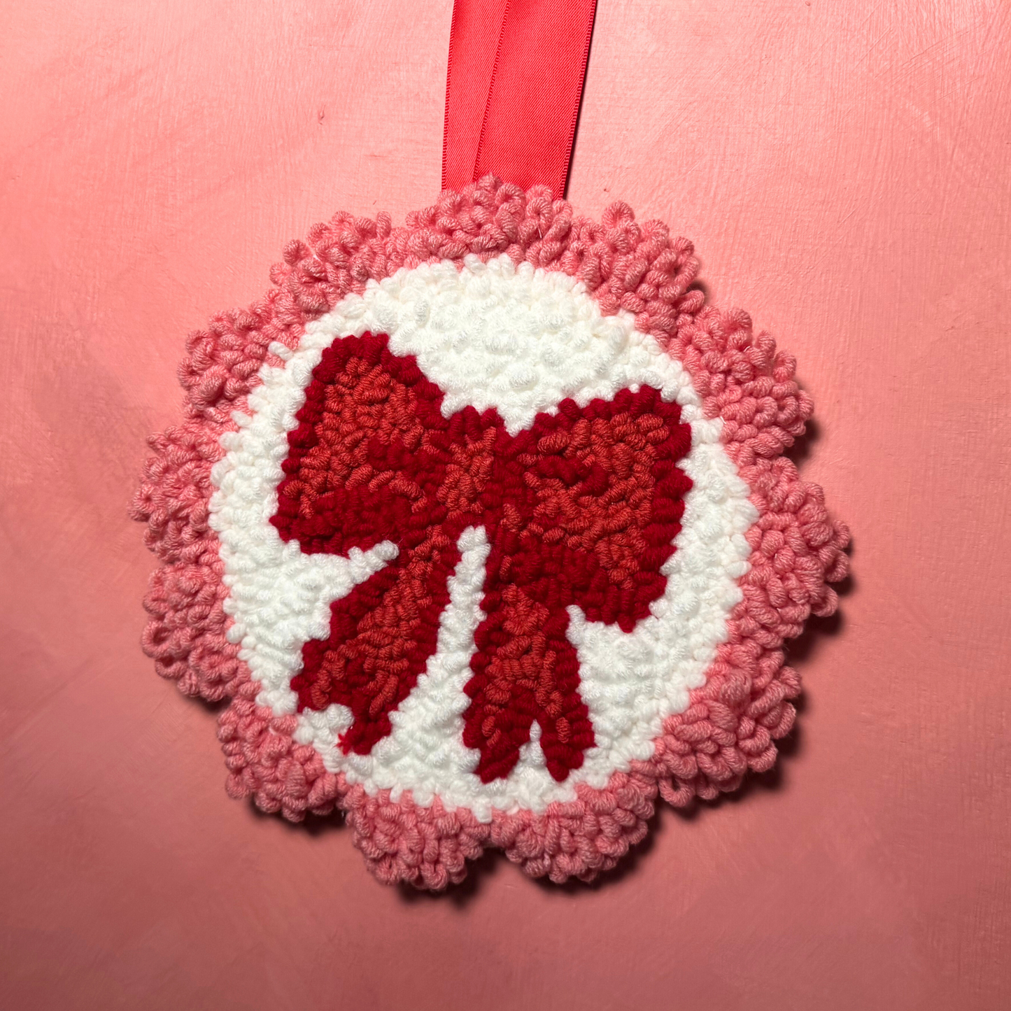 Bow DIY Punch Embroidery Kit