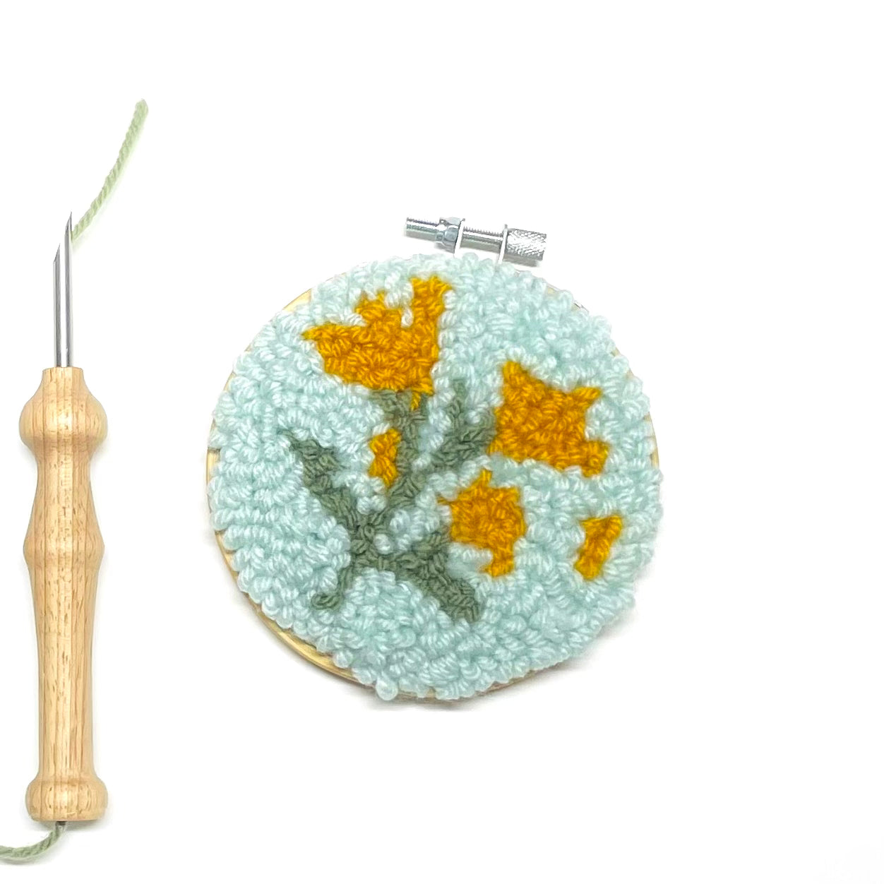 Wildflower DIY Punch Embroidery Kit – plumdiddle