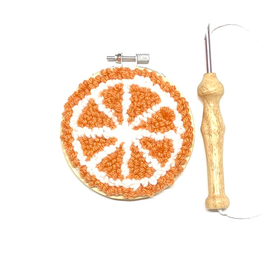 Citrus DIY Punch Embroidery Kit