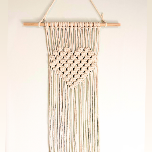 Macrame Sweet-Heart DIY Kit