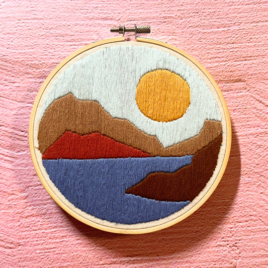 Scenic Views Hand Embroidery Kit