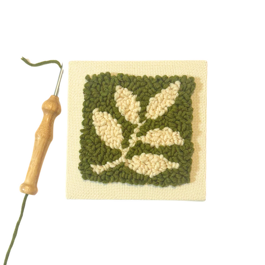 Willow Sprig Punch Embroidery DIY Kit