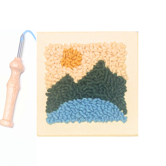 Rocky Mountain High DIY Punch Embroidery Kit