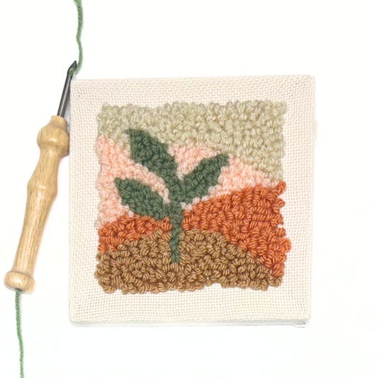 Desert Sprout Punch Embroidery DIY Kit