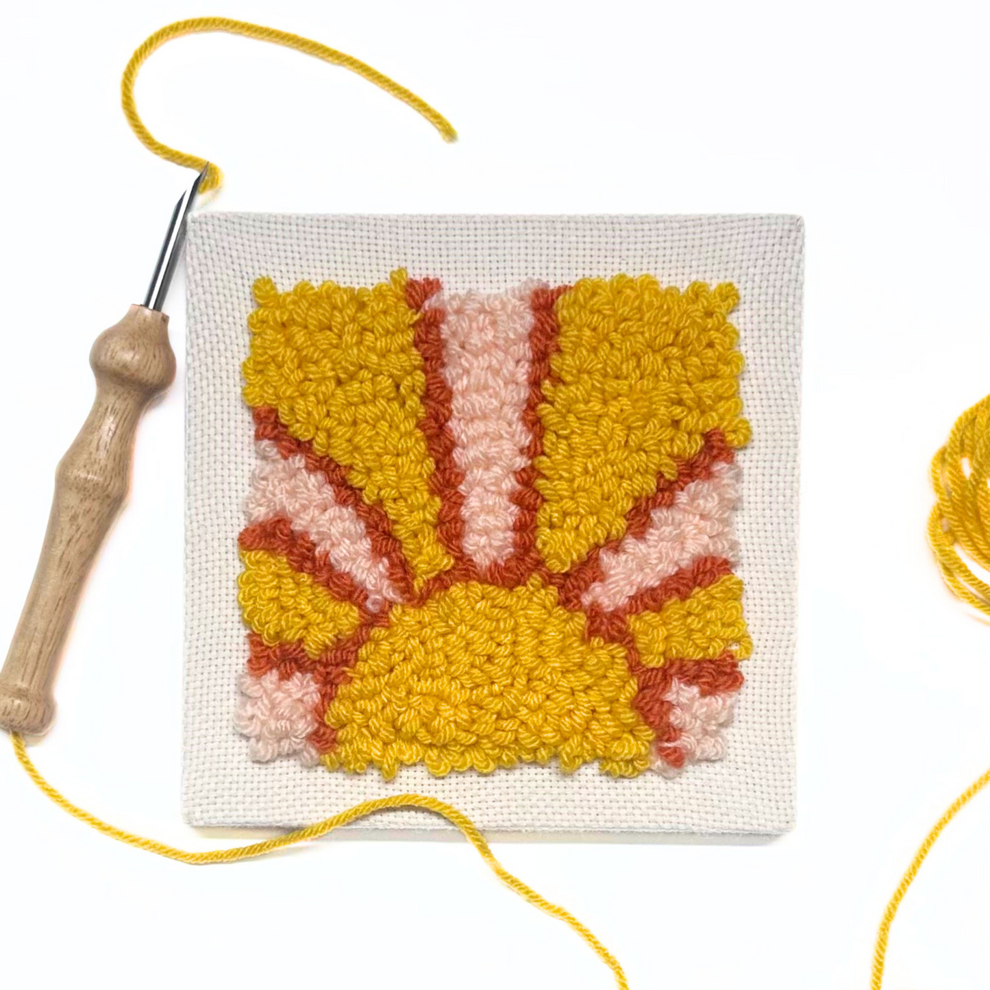 Sunburst Punch Embroidery DIY Kit