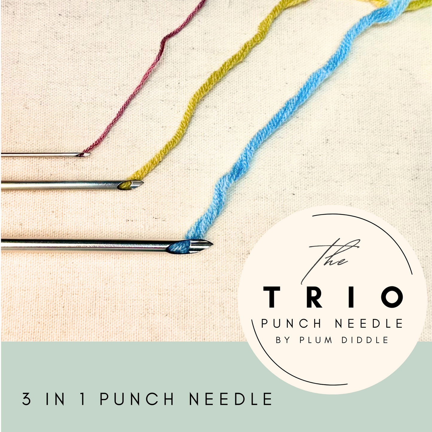 The Trio Punch Needle