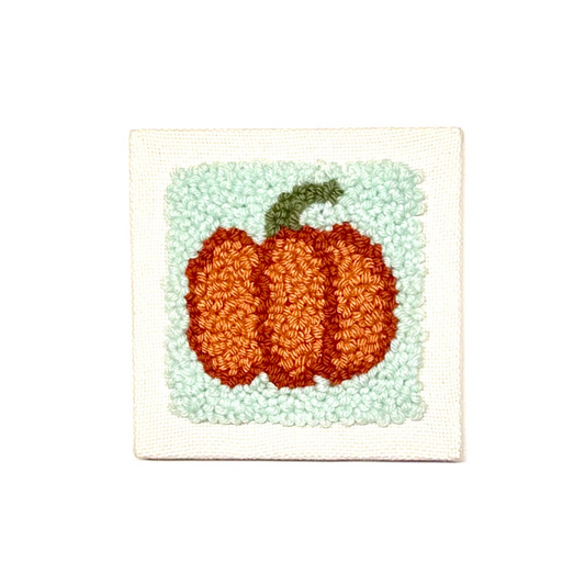 Pumpkin DIY Punch Embroidery Kit