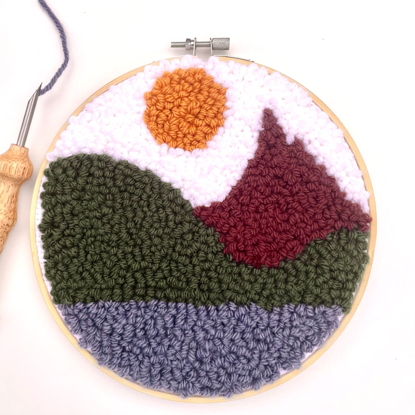 Landscape DIY Punch Embroidery Kit