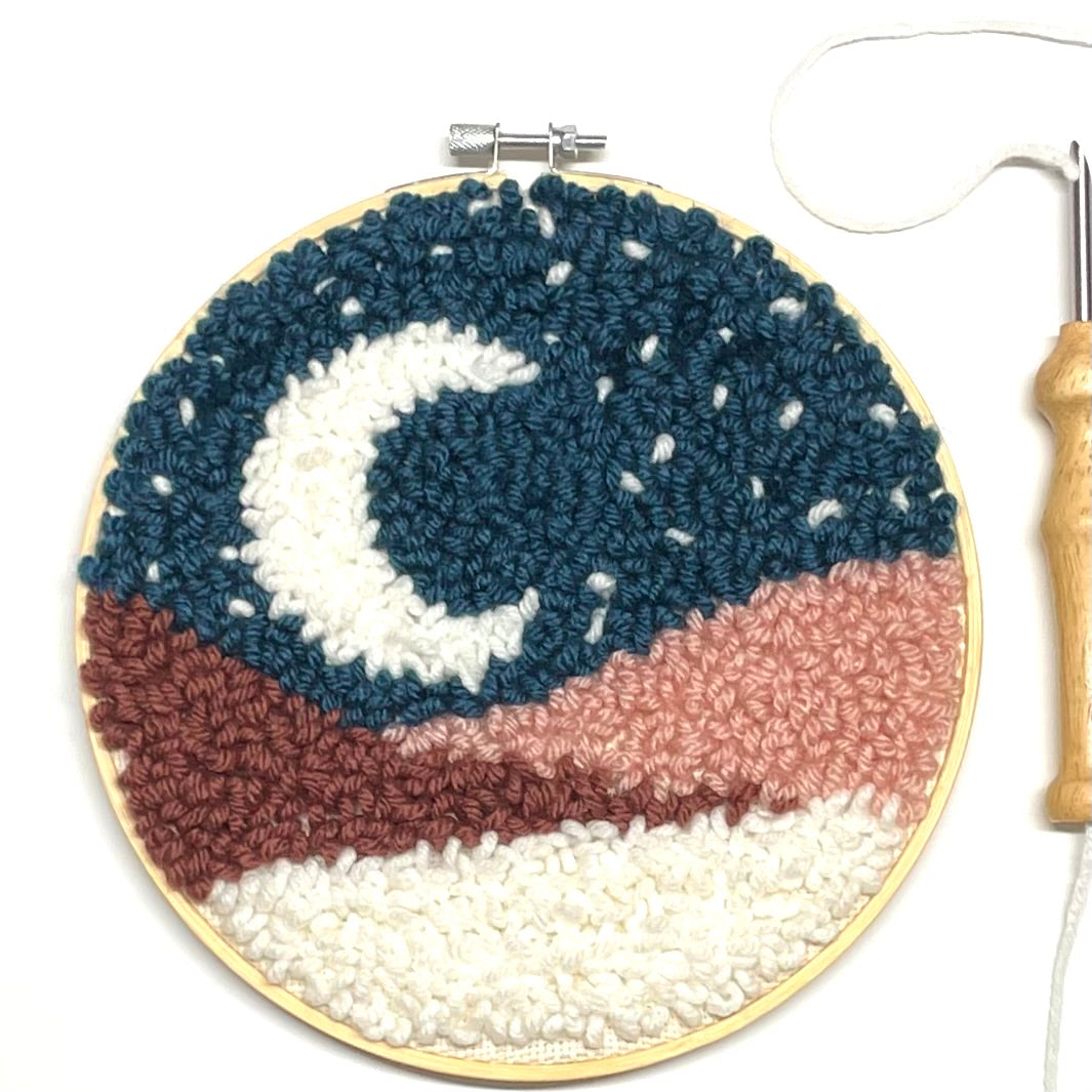 Night Sky DIY Punch Embroidery Kit