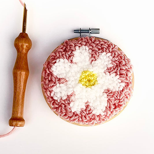 Daisy DIY Punch Embroidery Kit